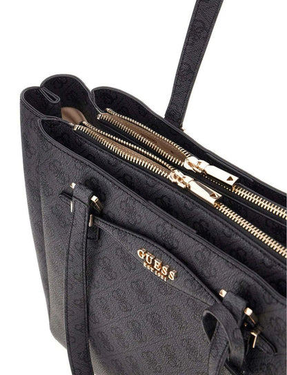 Borsa Donna Katya, shopper, con motivo logo e tasca posteriore