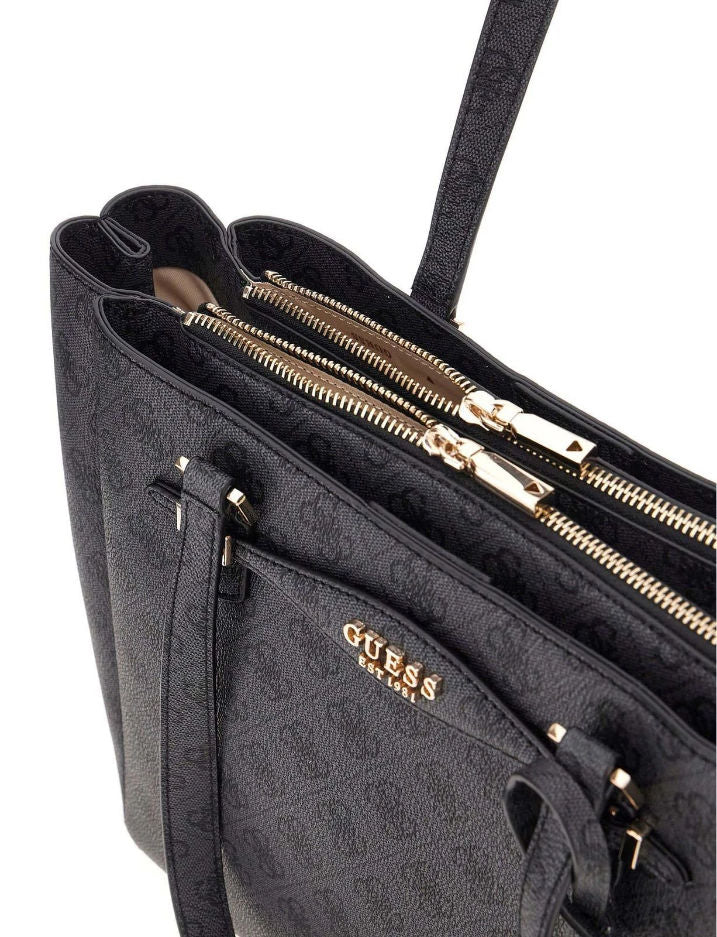 Borsa Donna Katya, shopper, con motivo logo e tasca posteriore