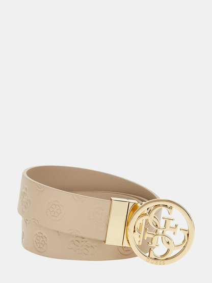 Guess Cintura Simil Pelle Logo 4G Donna