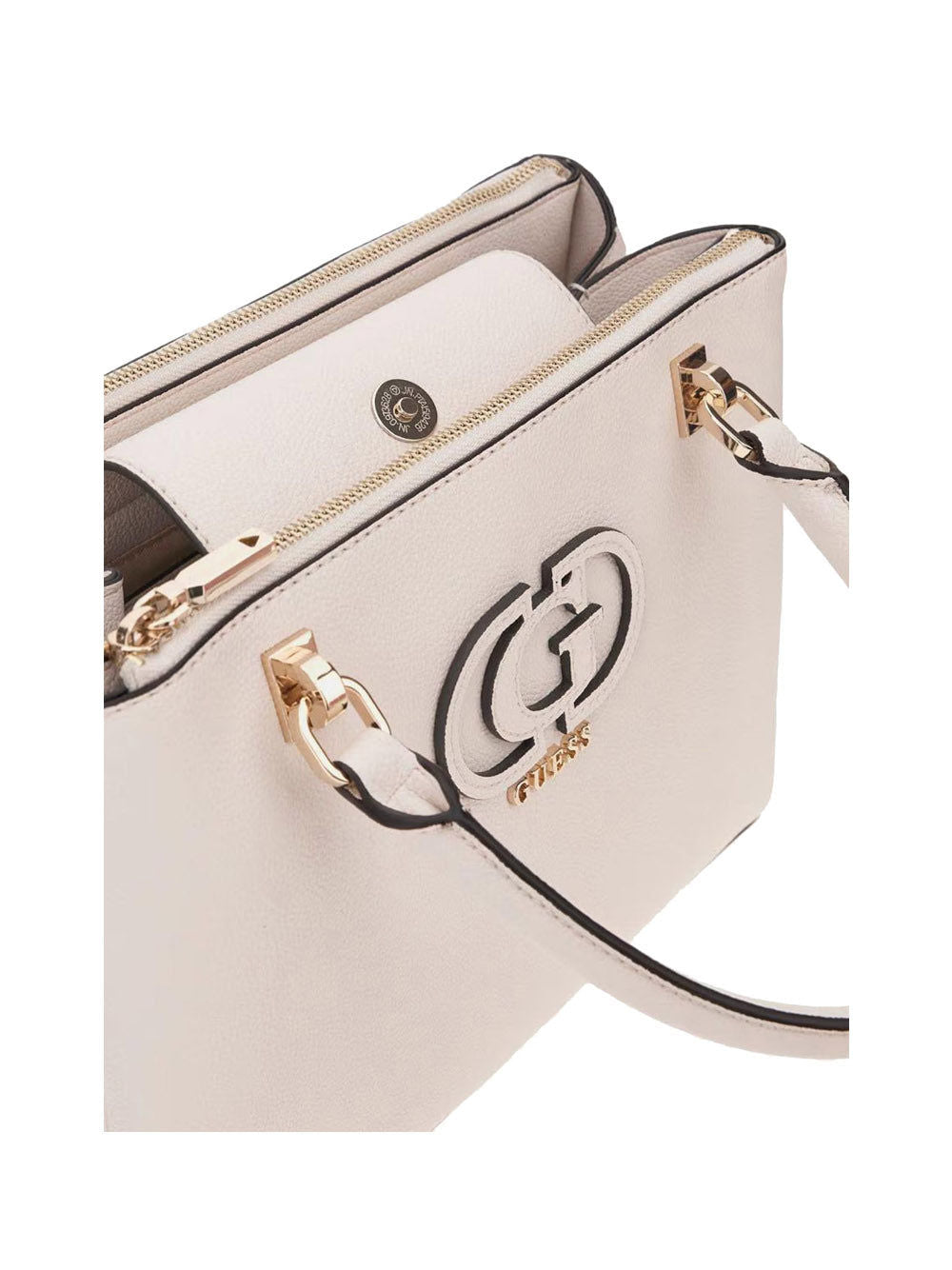 Borsa a Tracolla Calebra Hobo Status Satchel Donna - Bianco
