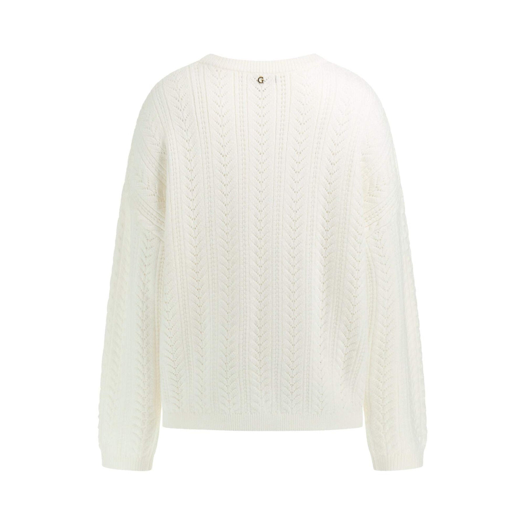 Maglia Donna Sylvie in alpaca, con scollatura girocollo 