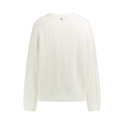 Maglia Donna Sylvie in alpaca, con scollatura girocollo 