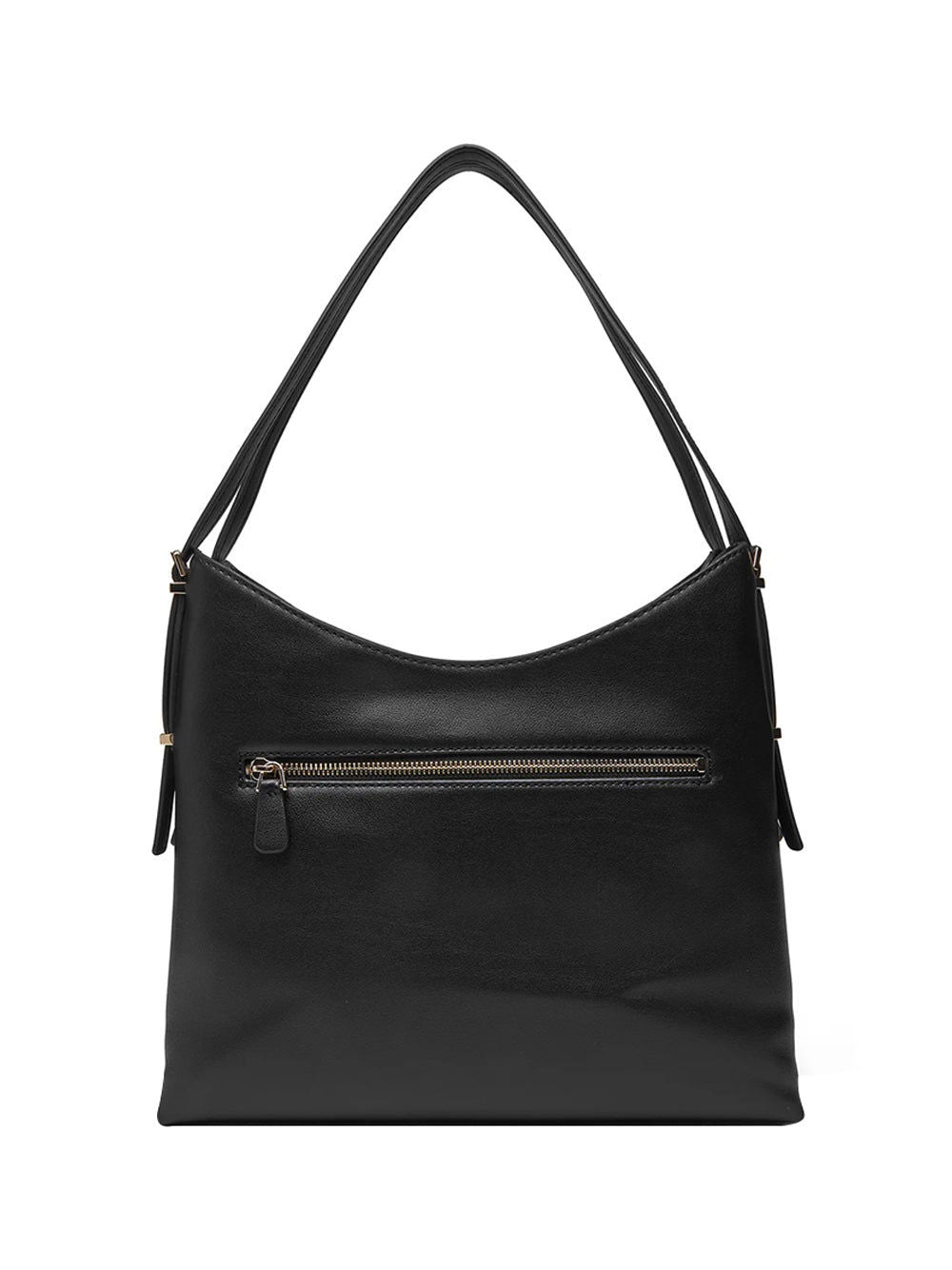 Borsa A Spalla Lefia Large Hobo Donna - Nero