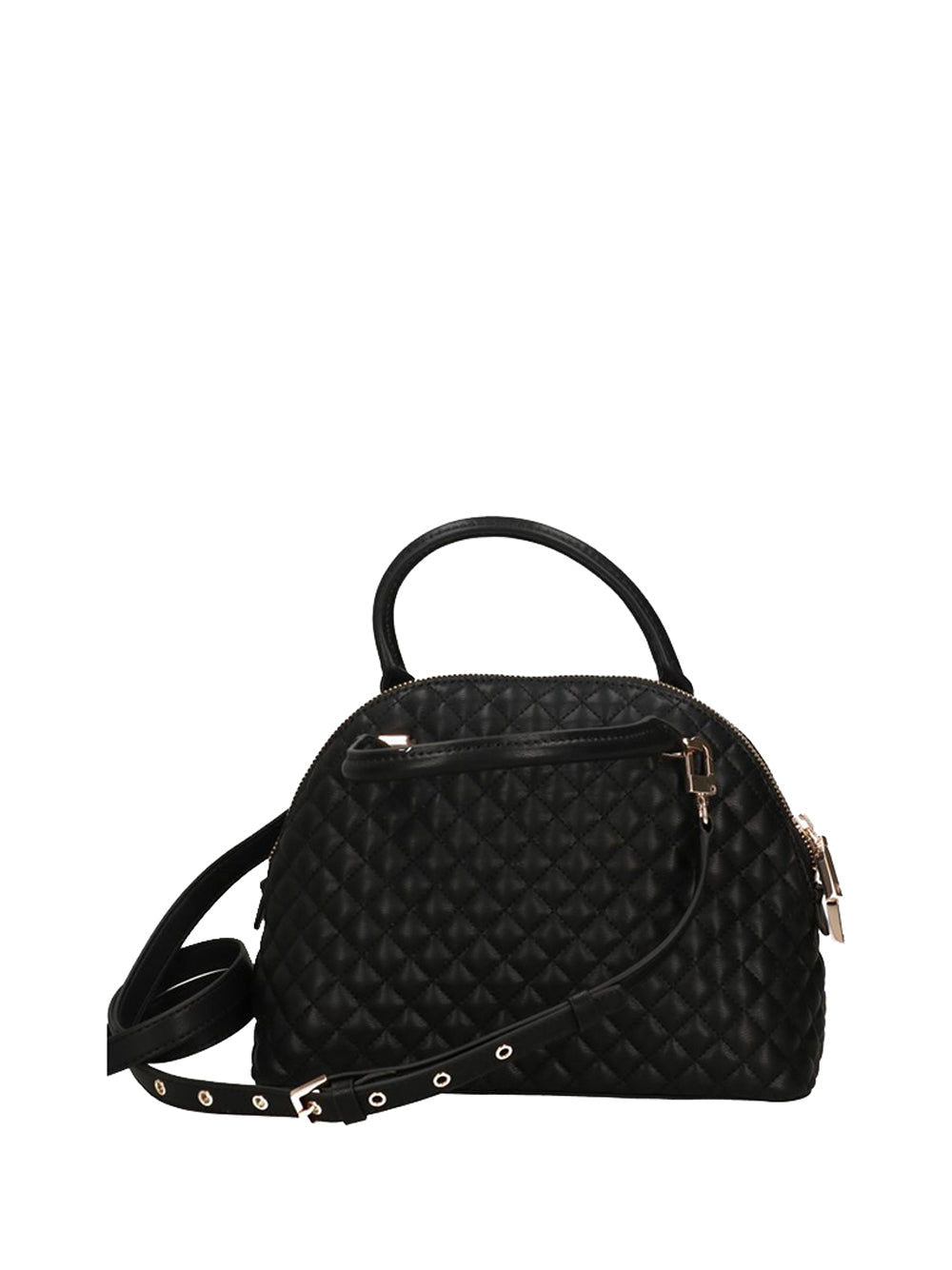 Borsa A Spalla Everlee Dome Satchel Donna - Nero