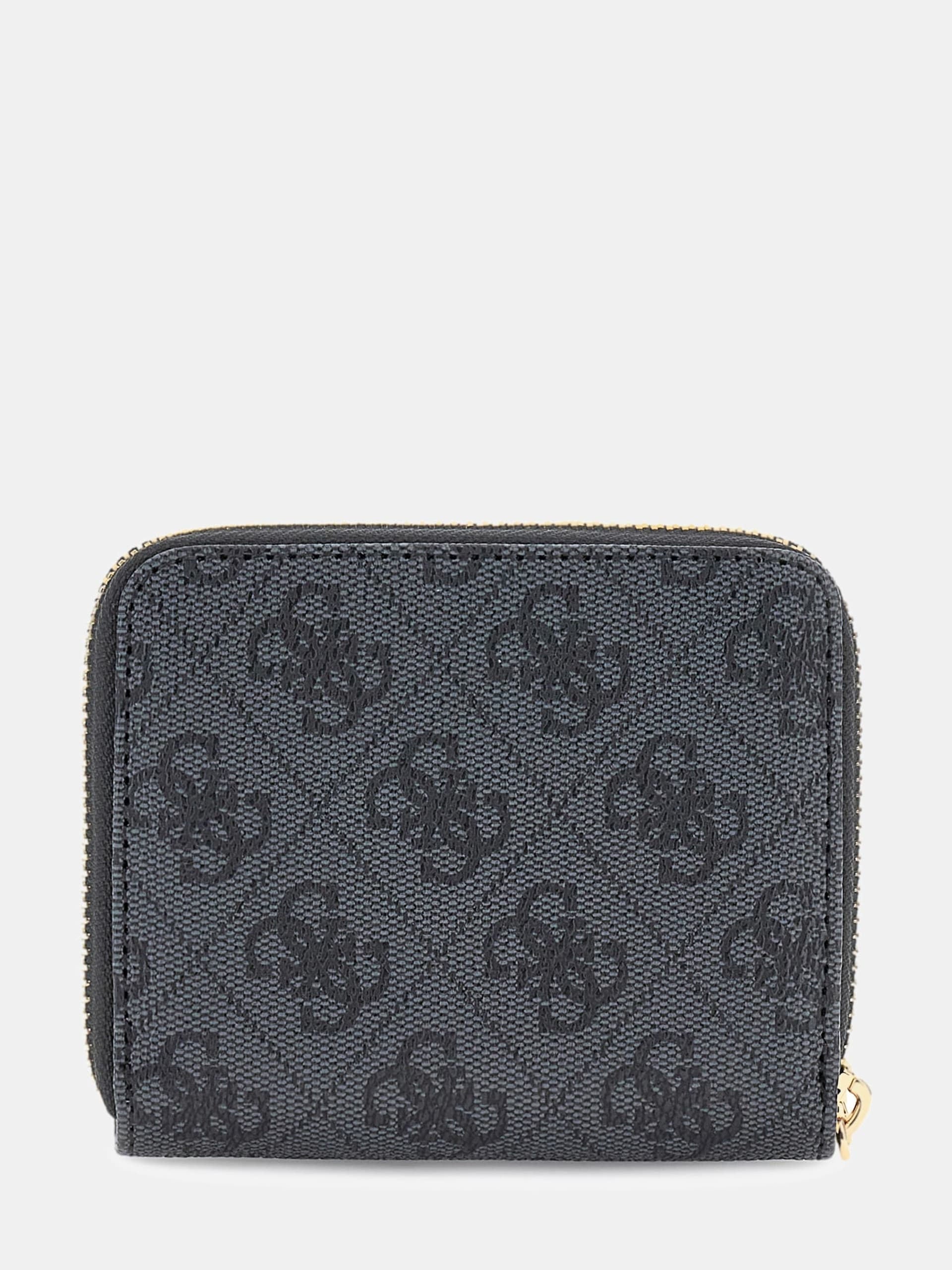 Portafoglio Donna mini, con motivo logo e chiusura zip around
