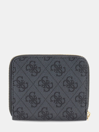 Portafoglio Donna mini, con motivo logo e chiusura zip around