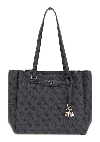 Borsa Donna Katya, shopper, con motivo logo e tasca posteriore