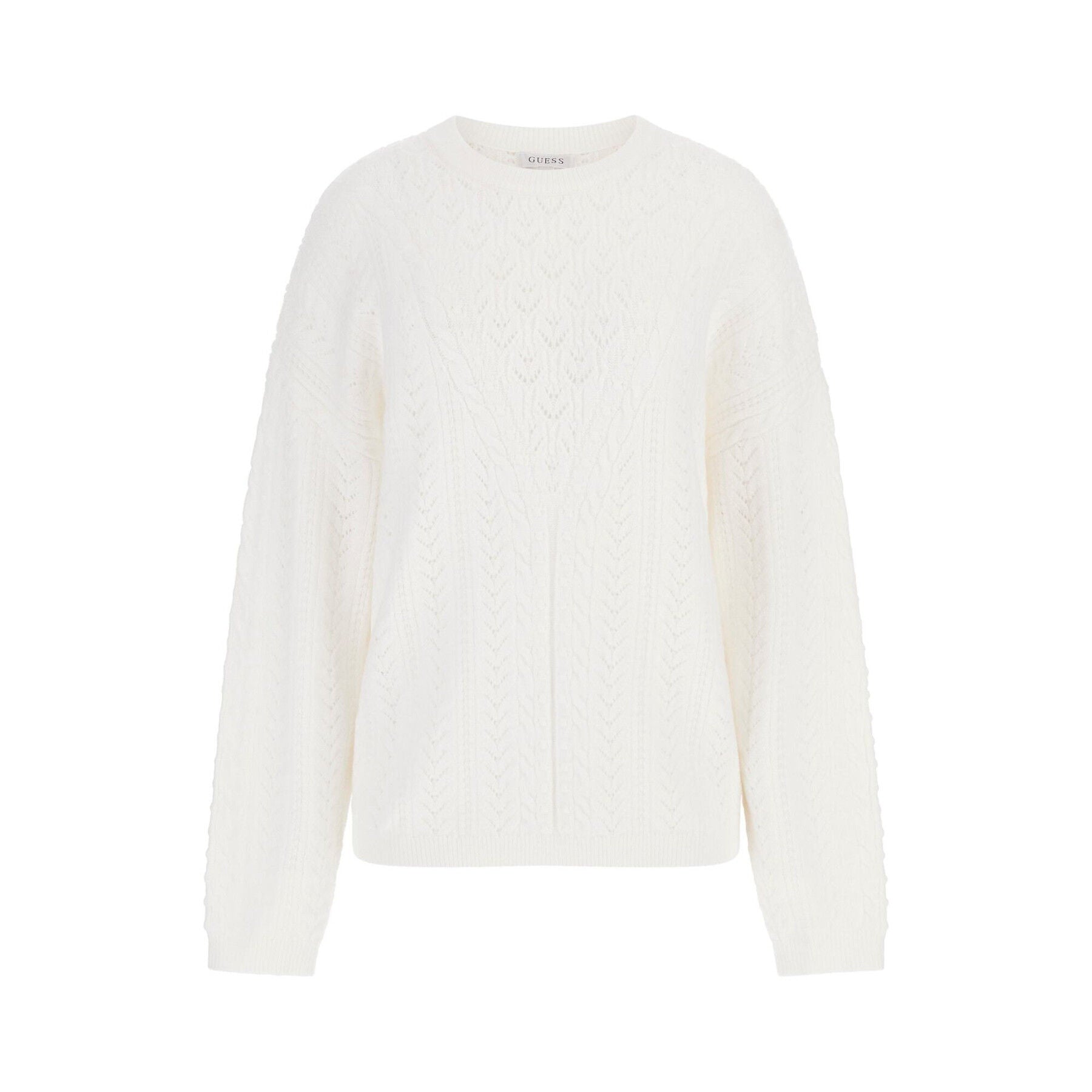 Maglia Donna Sylvie in alpaca, con scollatura girocollo 