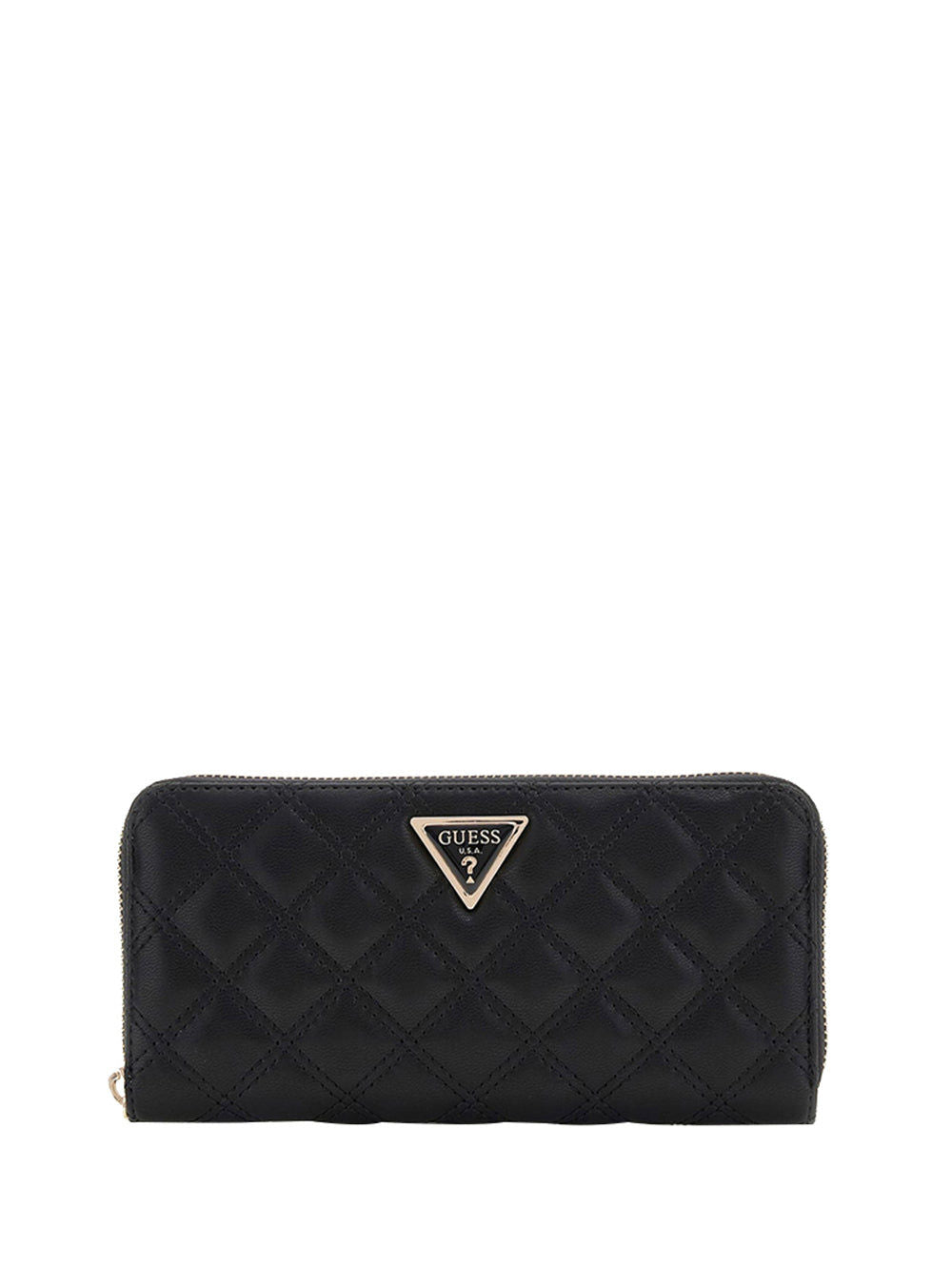 Portafoglio Giully Ii Slg Large Zip Around Donna - Nero