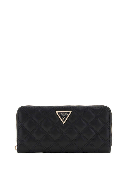 Portafoglio Giully Ii Slg Large Zip Around Donna - Nero