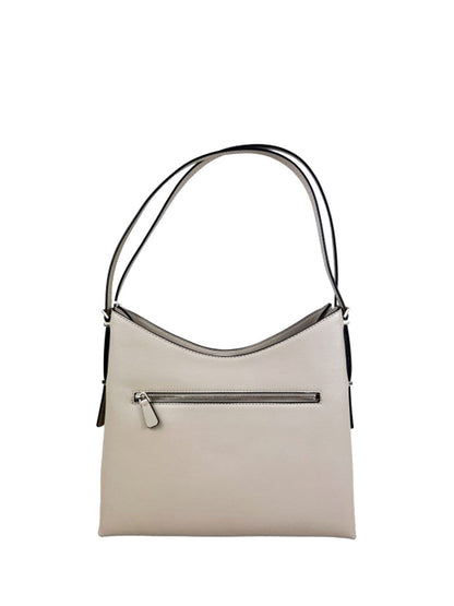 Borsa a Spalla Lefia Large Hobo Donna - Beige