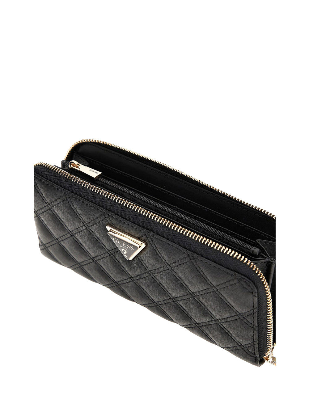 Portafoglio Giully Ii Slg Large Zip Around Donna - Nero