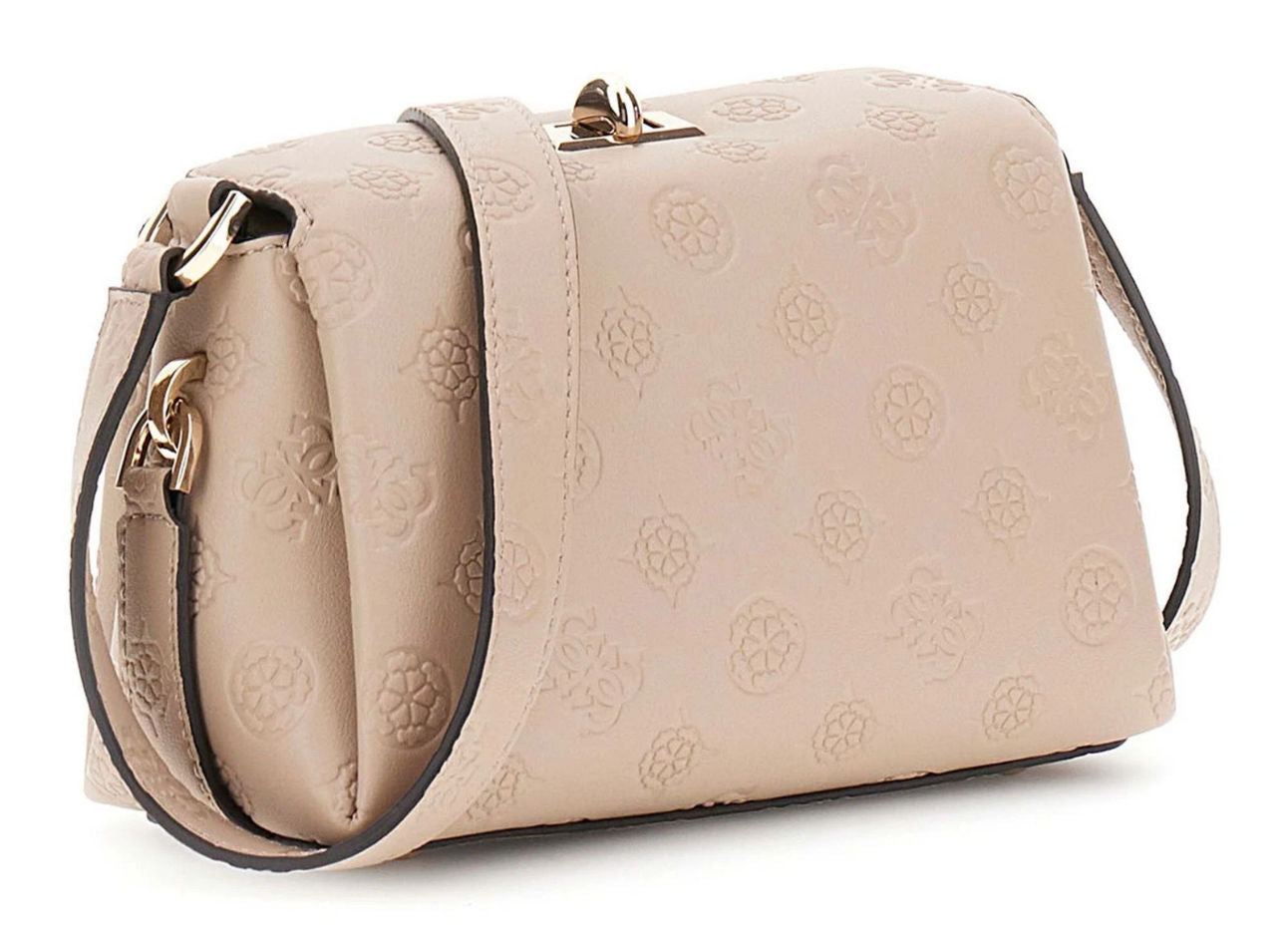 Borsa Donna Phoebe Mini con motivo logo e chiusura girello 