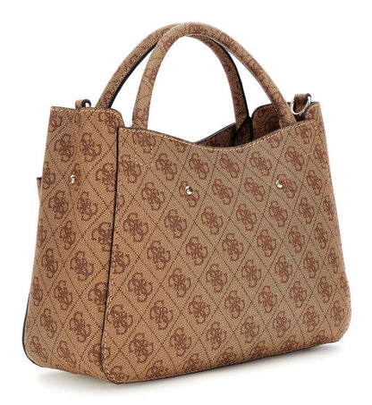 Borsa Donna Brenton con motivo logo e portachiavi applicato