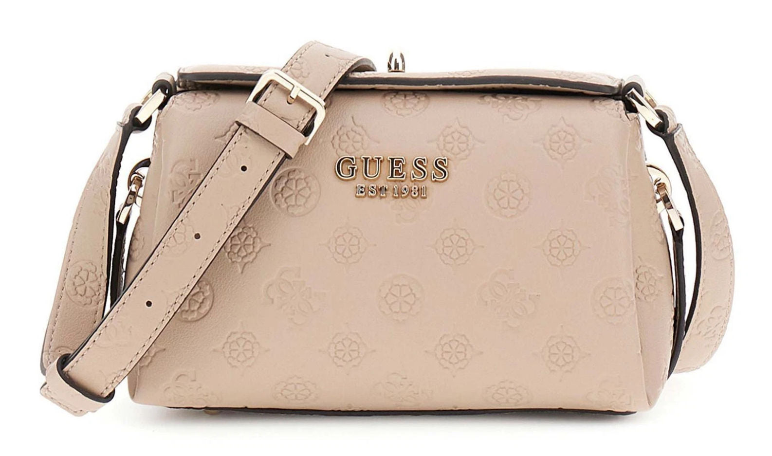Borsa Donna Phoebe Mini con motivo logo e chiusura girello 