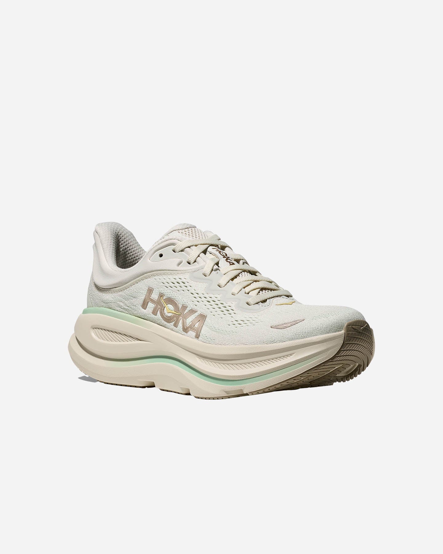 Scarpa Donna modello Bondi 9 Verde, con logo iconico laterale