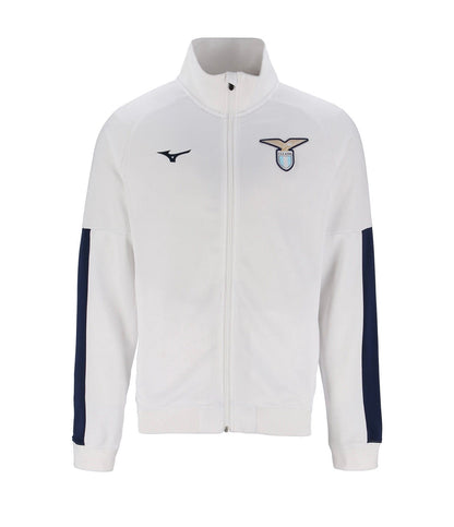 Tuta Completa Mizuno Lazio Knitted Travel Suit Bianca e Blu 2025/2026