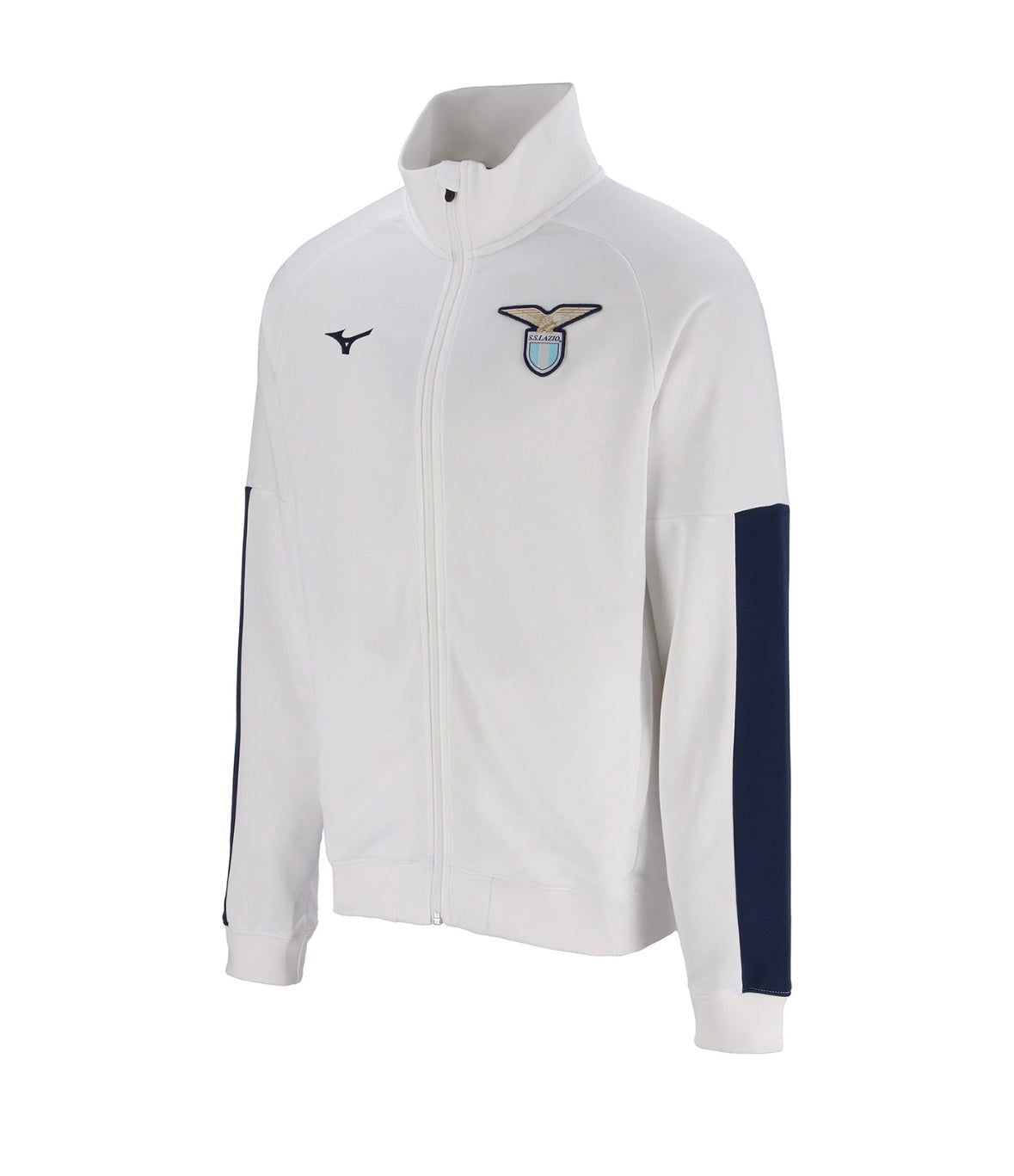 Tuta Completa Mizuno Lazio Knitted Travel Suit Bianca e Blu 2025/2026