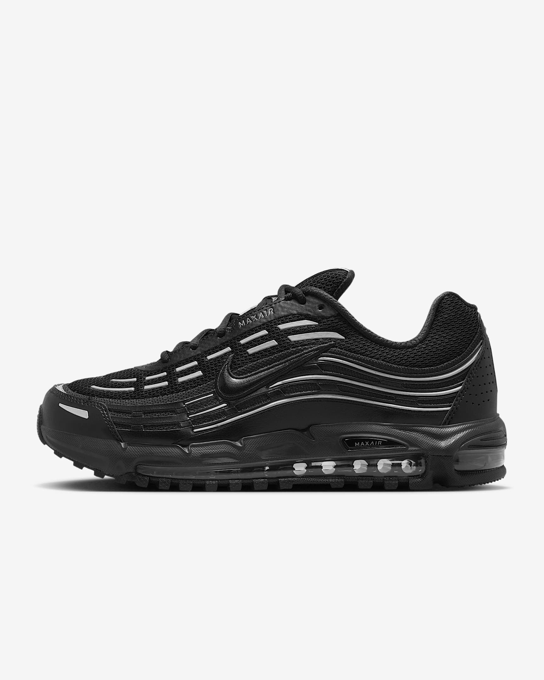 Sneakers Uomo Air Max TL 2.5 Nera, con tomaia in tessuto ed ecopelle 