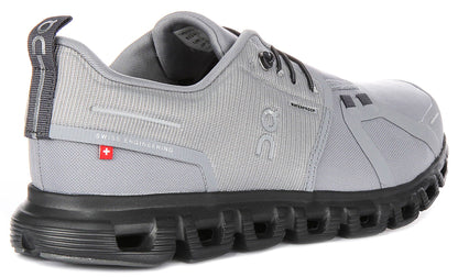 Scarpa Uomo Cloud 6 Waterproof Grigia, con allacciatura rapida
