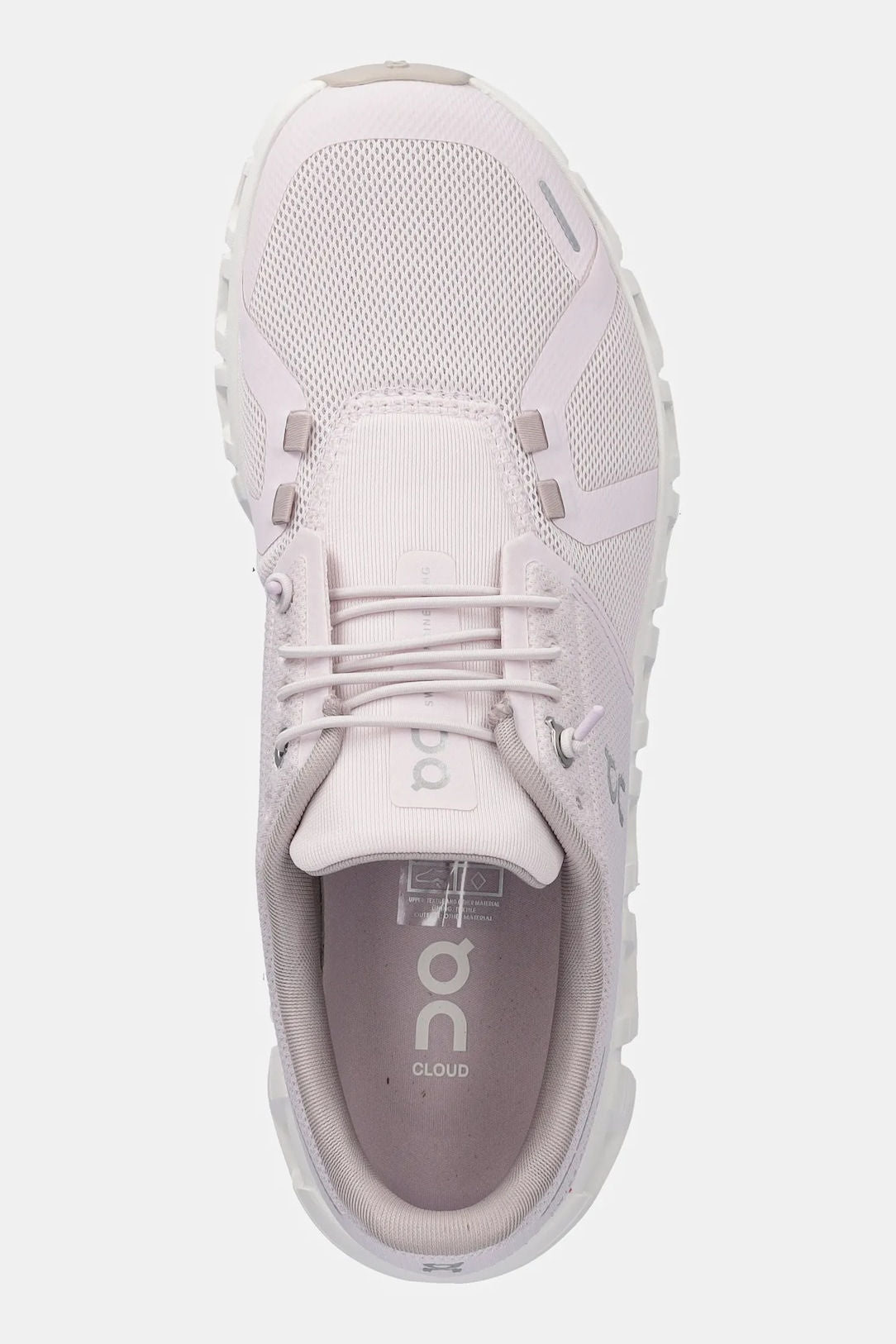 Sneakers Donna Cloud 6 Rosa, con tomaia in poliestere riciclato  
