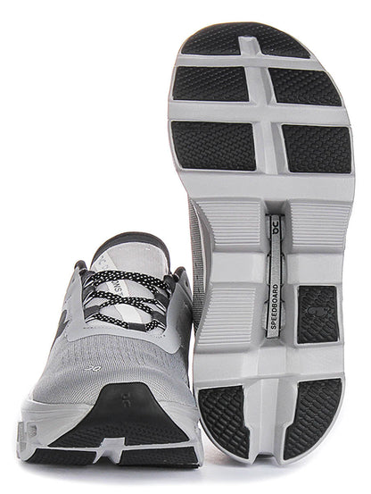 On Running Cloudmonster In Grey Black For Men