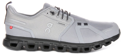 Scarpa Uomo Cloud 6 Waterproof Grigia, con allacciatura rapida
