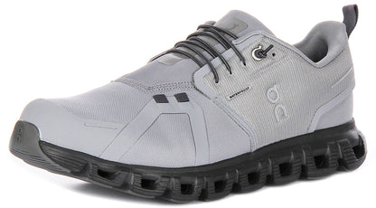 Scarpa Uomo Cloud 6 Waterproof Grigia, con allacciatura rapida