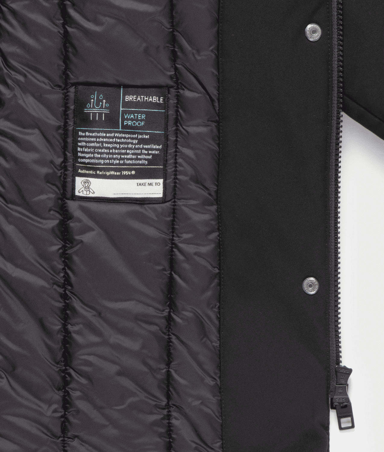 RefrigiWear Parka Donna Invernale Soft-Shell