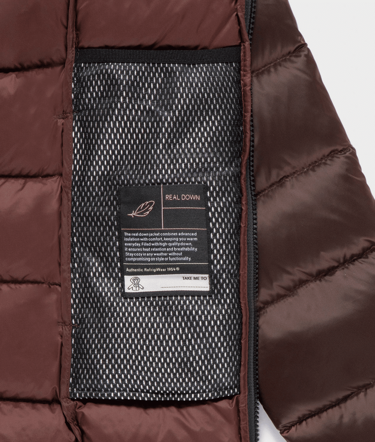 RefrigiWear Piumino Invernale Donna Pelliccia