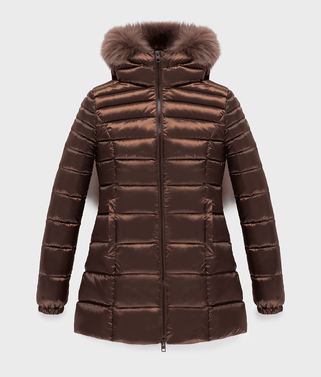 RefrigiWear Piumino Invernale Donna Pelliccia