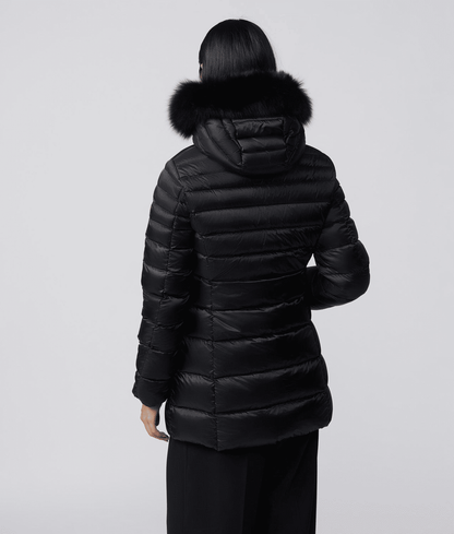 RefrigiWear Piumino Invernale Donna Pelliccia