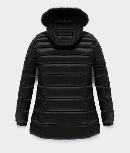 RefrigiWear Piumino Invernale Donna Pelliccia