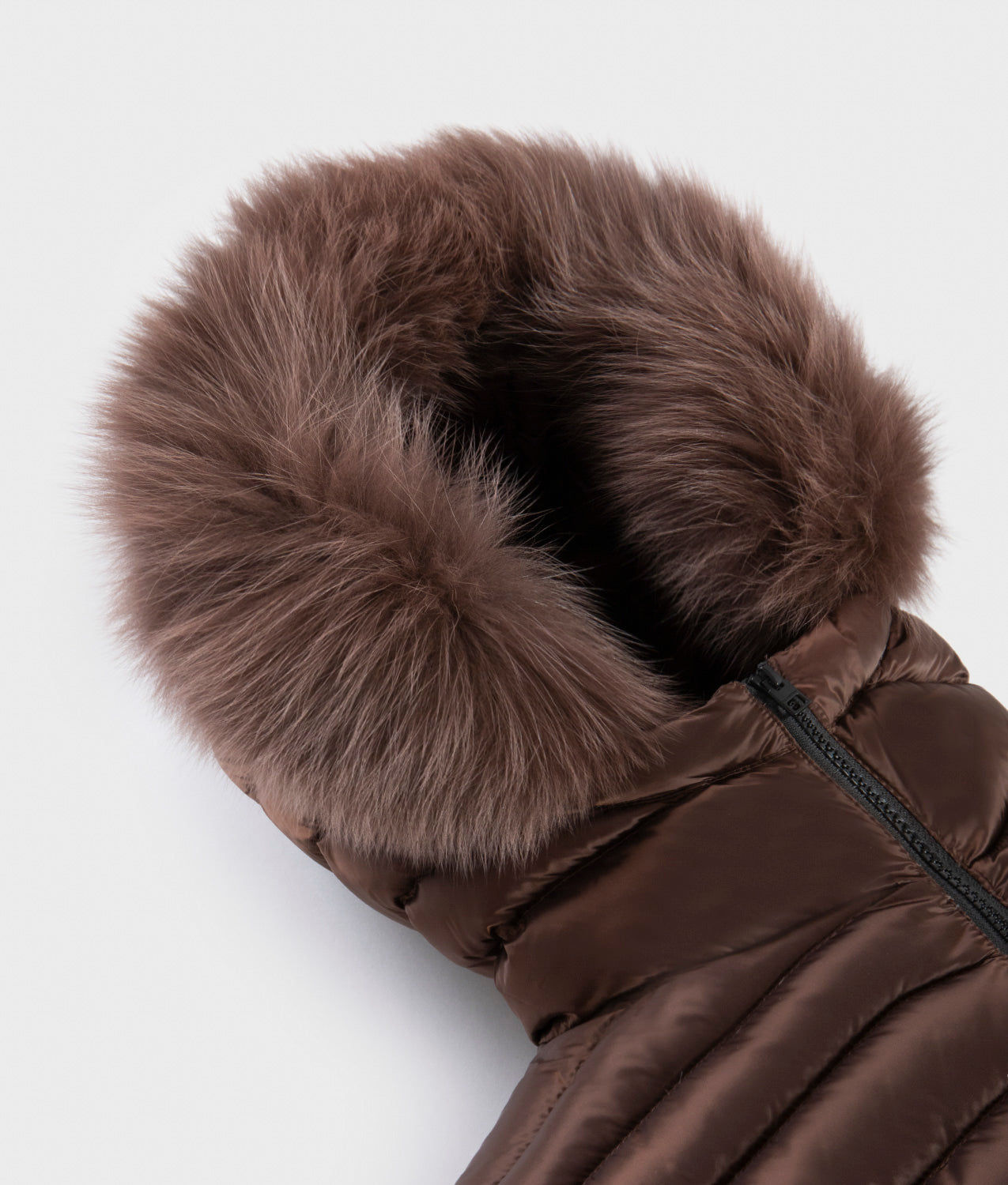 RefrigiWear Piumino Invernale Donna Pelliccia