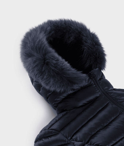 RefrigiWear Piumino Invernale Donna Pelliccia