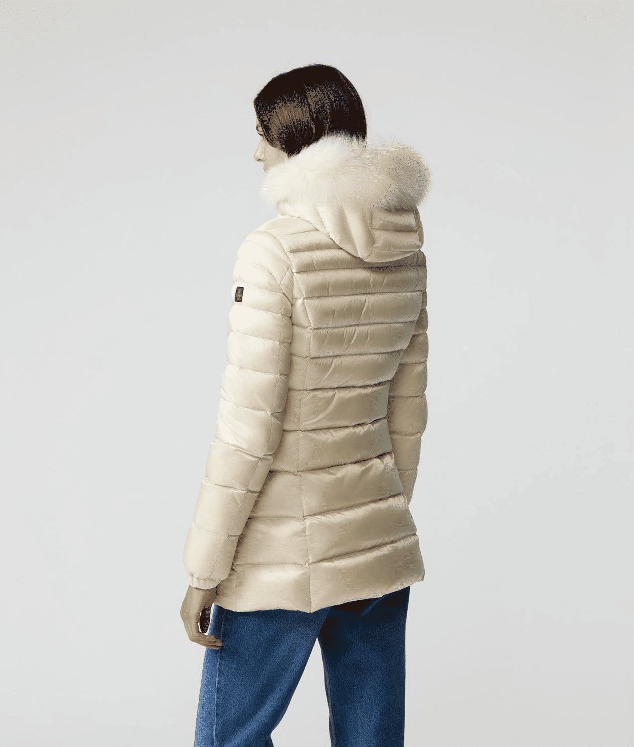 RefrigiWear Piumino Invernale Donna Pelliccia