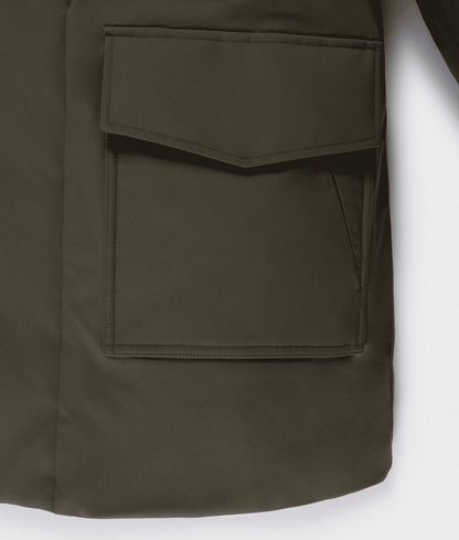 RefrigiWear Parka Uomo Soft Shell Invernale Idrorepellente