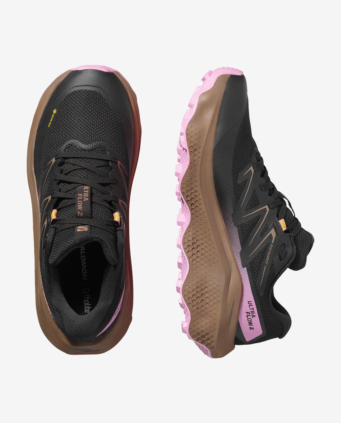 Scarpa Donna Ultra Flow 2 GORE-TEX, da trail running con suola a contrasto