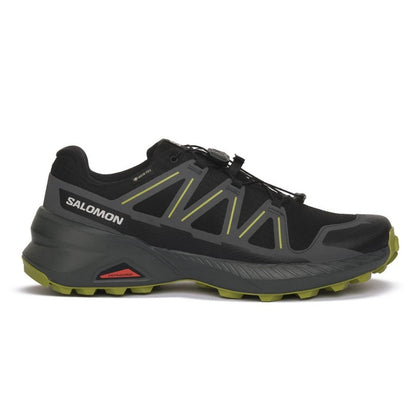 Scarpa Uomo Speedcross Peak GTX Nero/Verde, con allacciatura Quicklace™