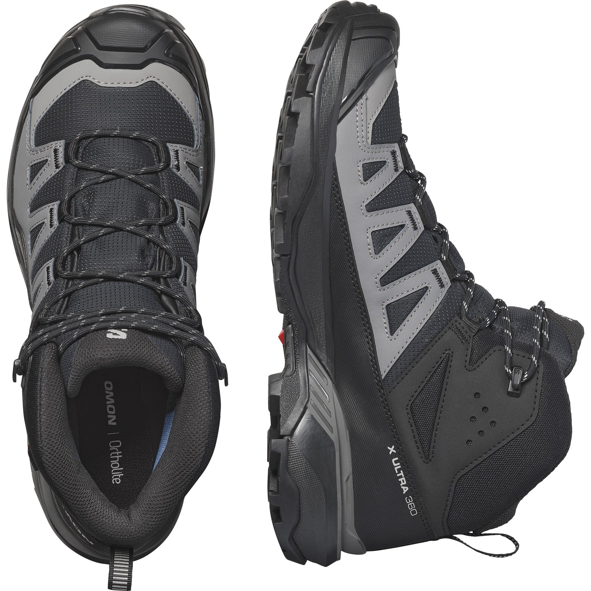 Scarpa Uomo da escursionismo, X Ultra 360 Mid GORE-TEX Nera