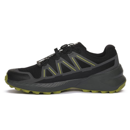 Scarpa Uomo Speedcross Peak GTX Nero/Verde, con allacciatura Quicklace™