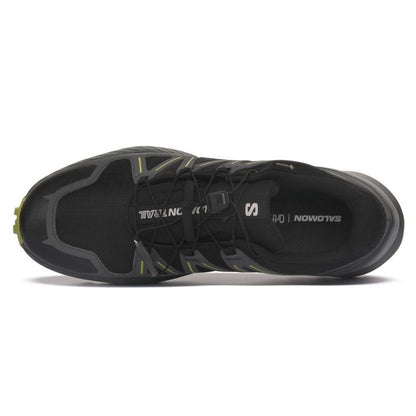 Scarpa Uomo Speedcross Peak GTX Nero/Verde, con allacciatura Quicklace™