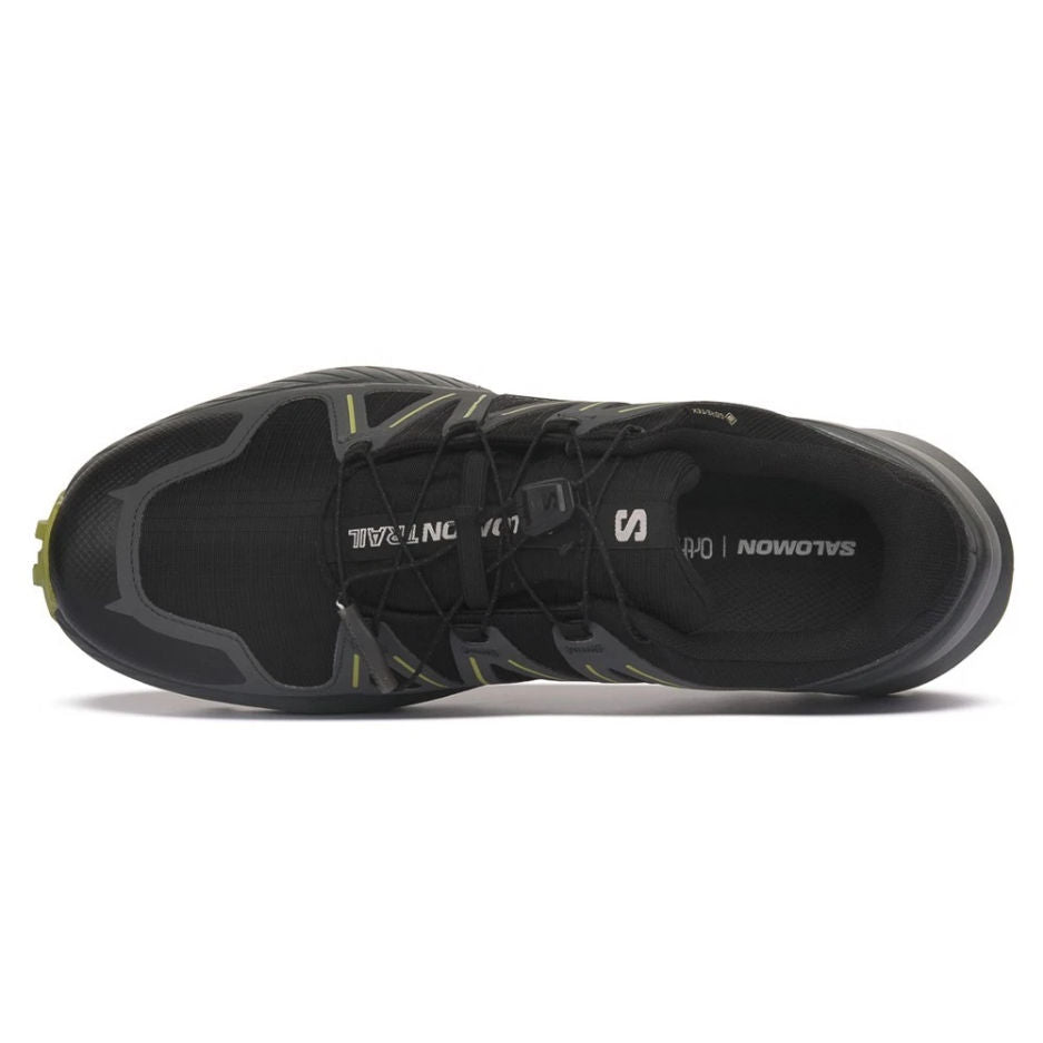 Scarpa Uomo Speedcross Peak GTX Nero/Verde, con allacciatura Quicklace™
