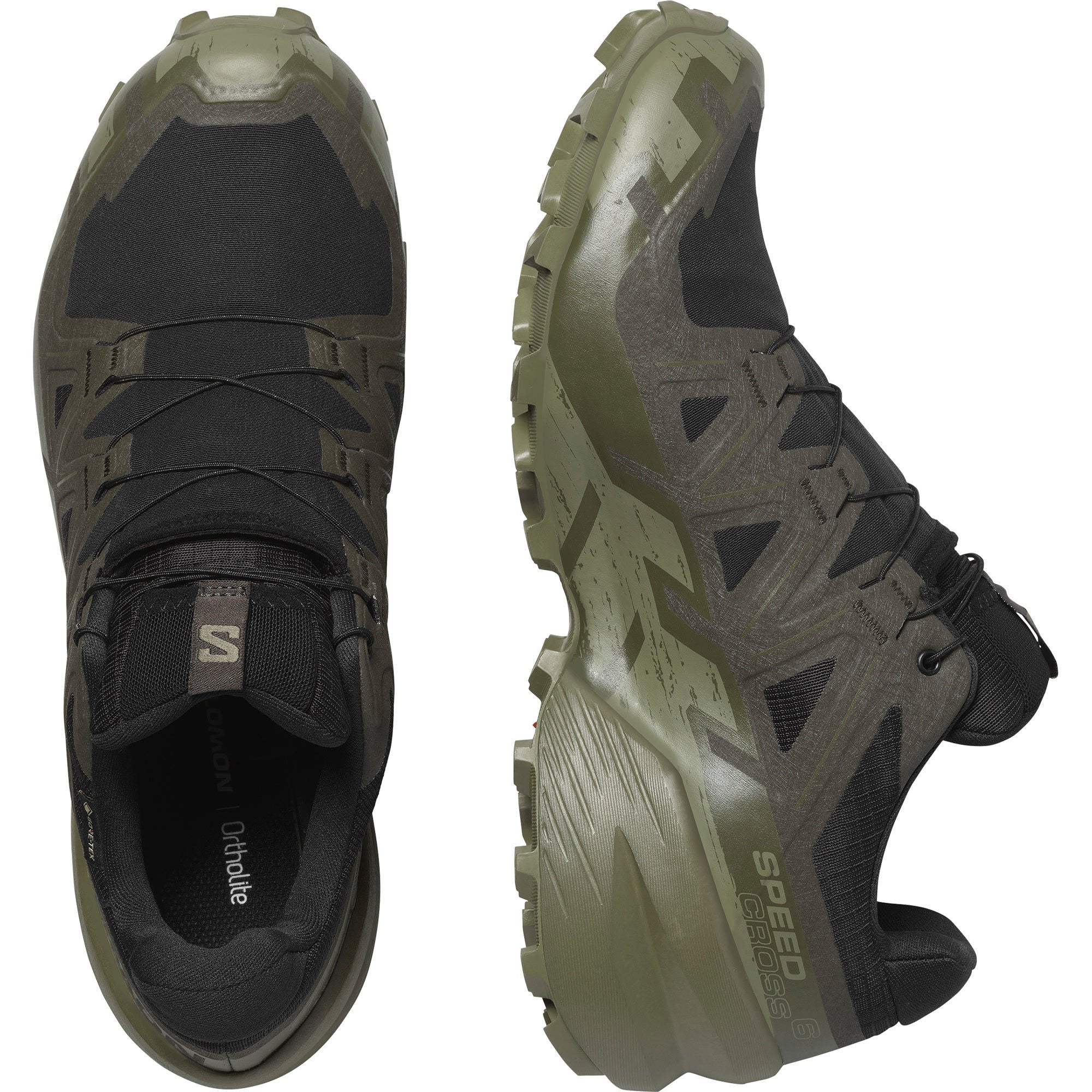 Scarpa Uomo ,Speedcross 6 GORE-TEX Verde, da trail running