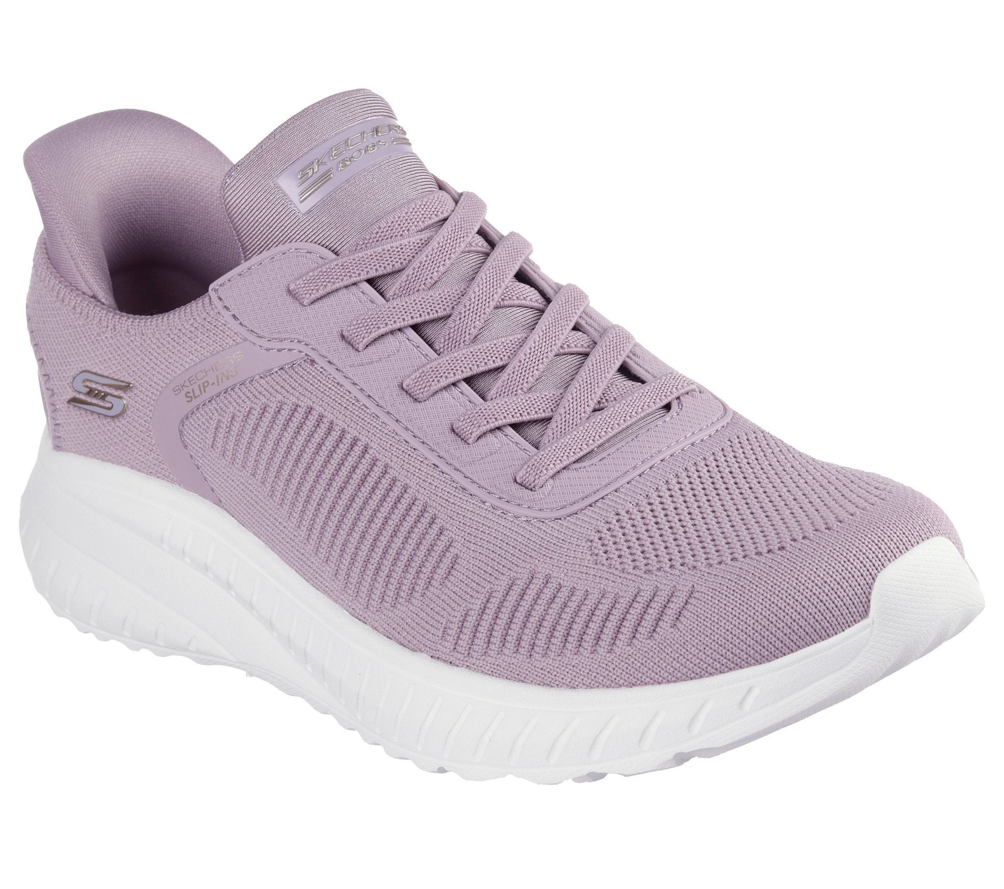 Skechers Bobs Squad Slip-Ins Sneaker Bassa Donna - 117497 Lavanda