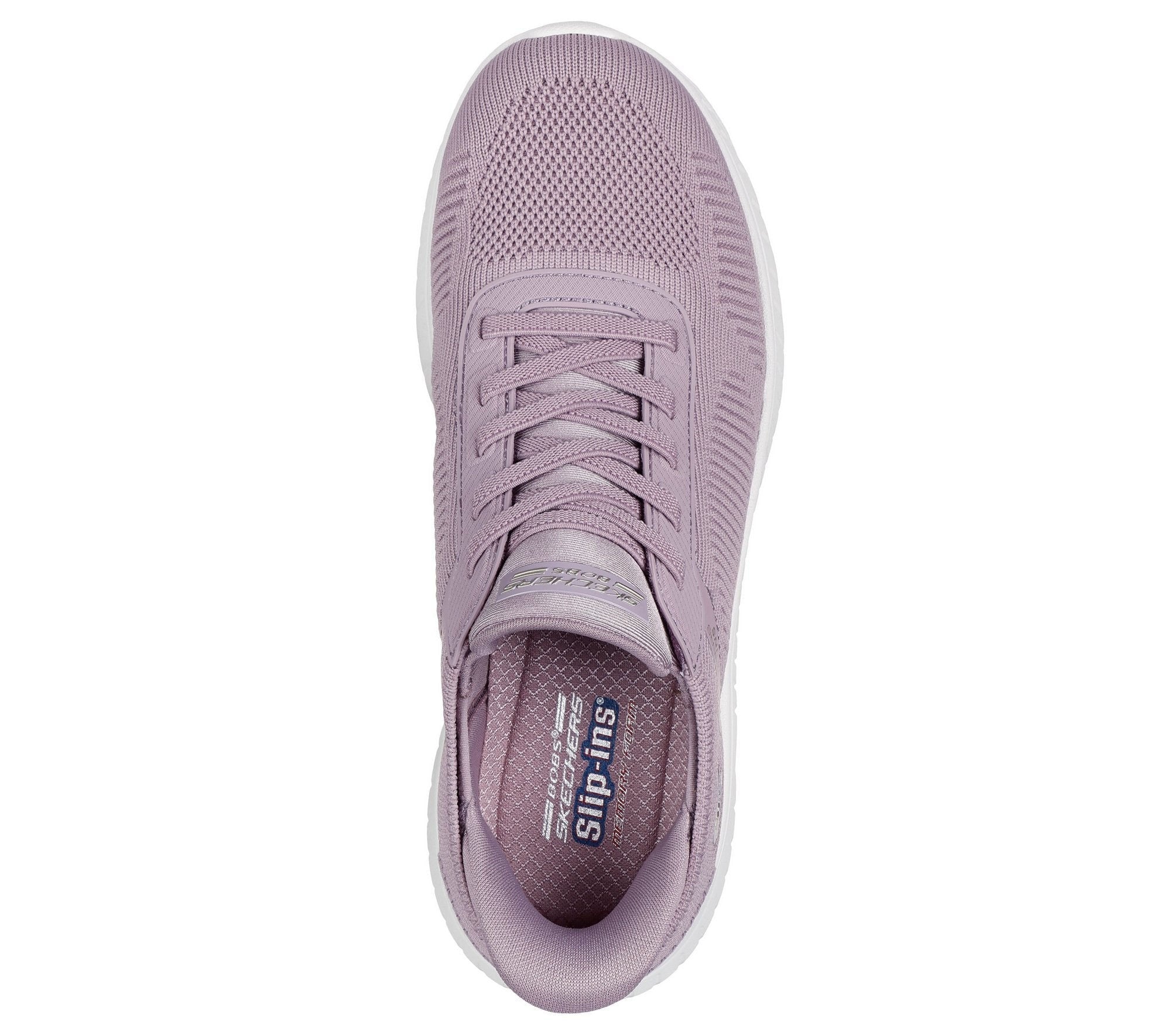 Skechers Bobs Squad Slip-Ins Sneaker Bassa Donna - 117497 Lavanda