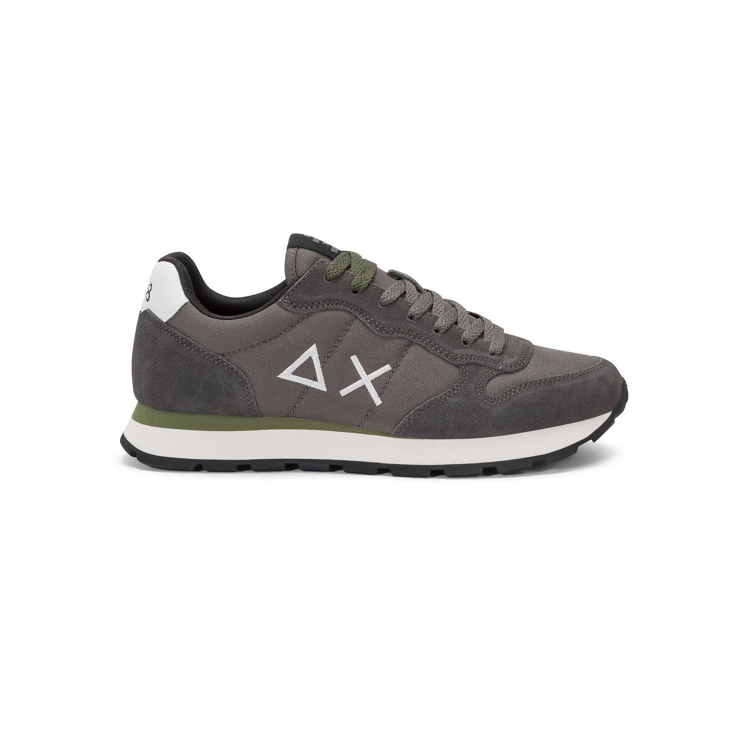 SUN68 Tom Solid Sneaker Bassa Uomo - Z45101 Grigio Scuro