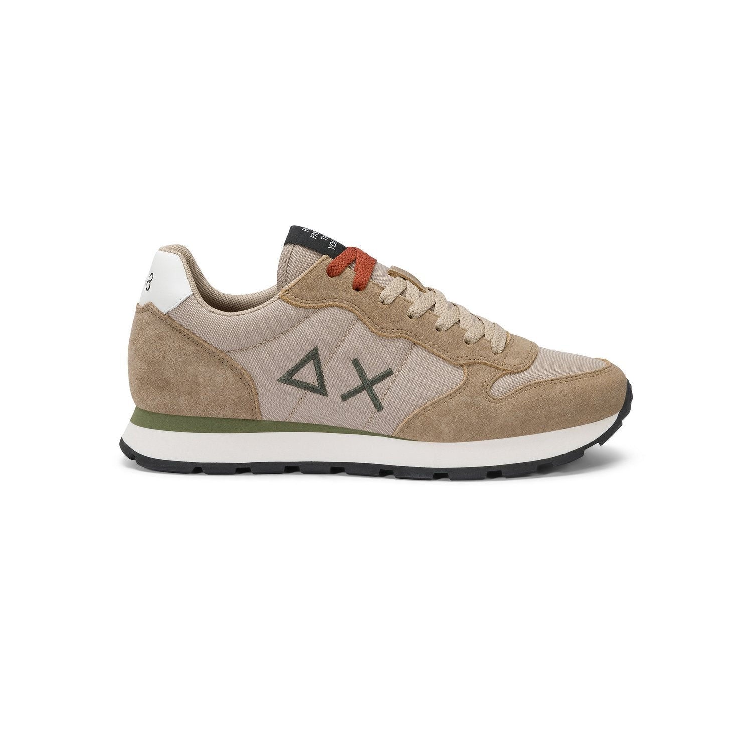 SUN68 Tom Solid Sneaker Bassa Uomo - Z45101 Beige Scuro