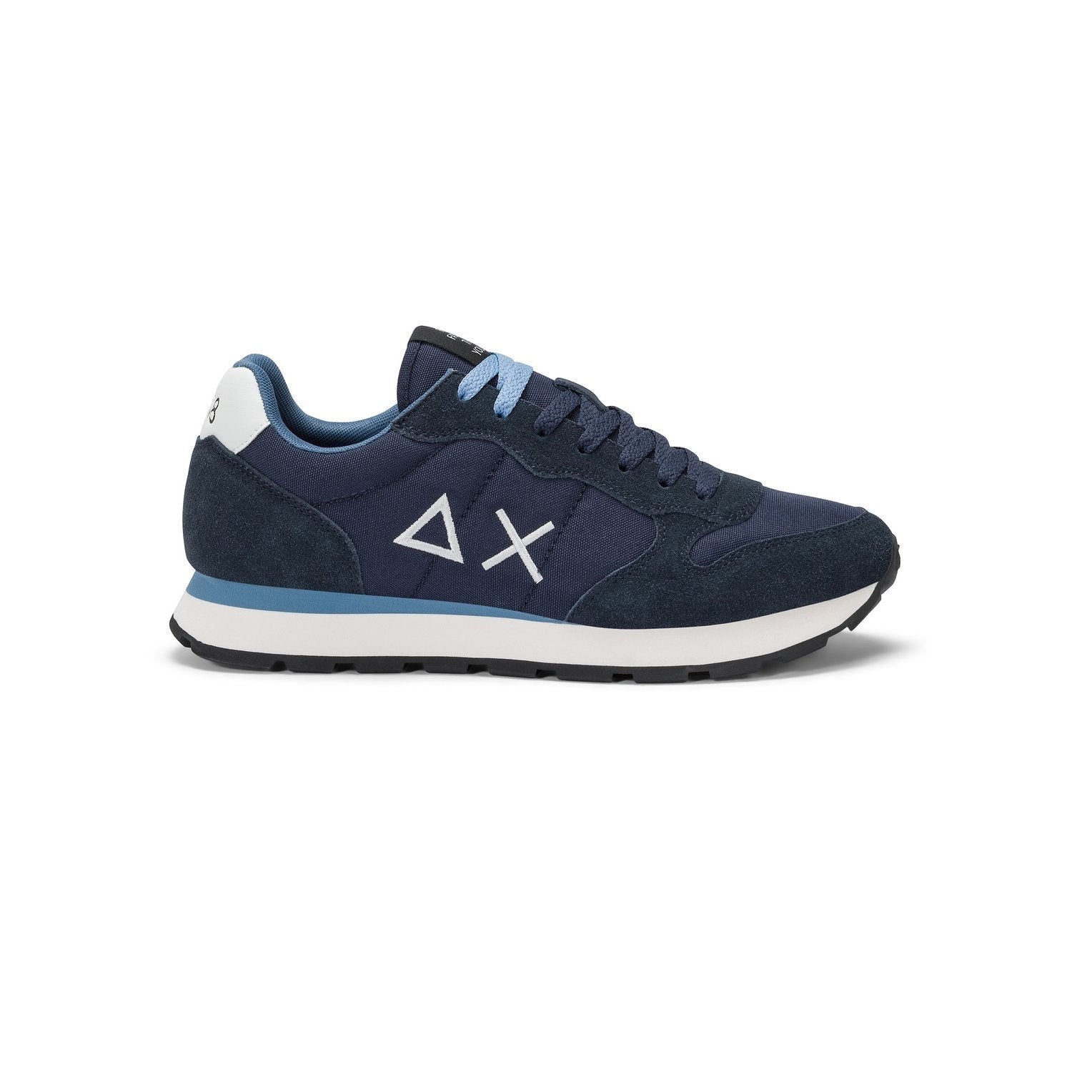 SUN68 Tom Solid Sneaker Bassa Uomo - Z45101 Navy Blue