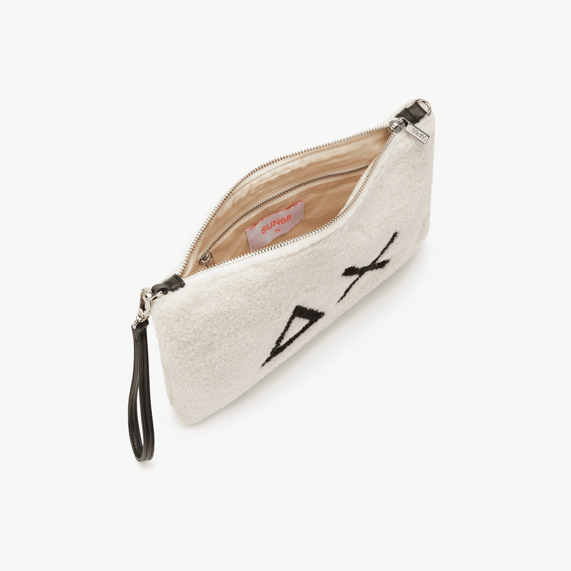 Sun68 Pochette Teddy Nero Donna Invernale